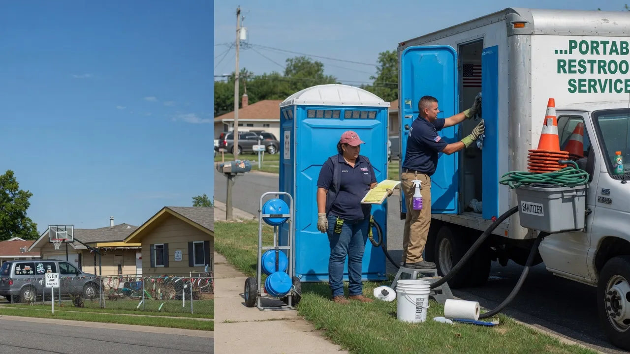 Portable Toilet Rental in Coalgate, OK near me
